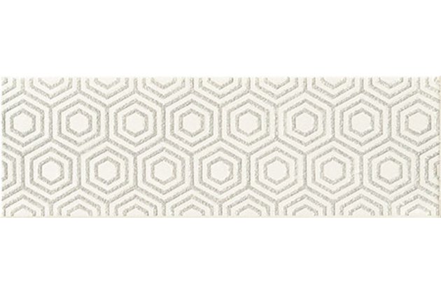 Burano bar white dekor A 23,7x7,8